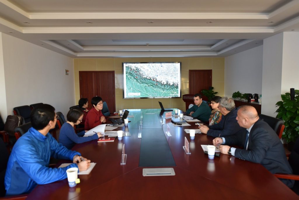Working meeting at the Institute of Geophysics CEA