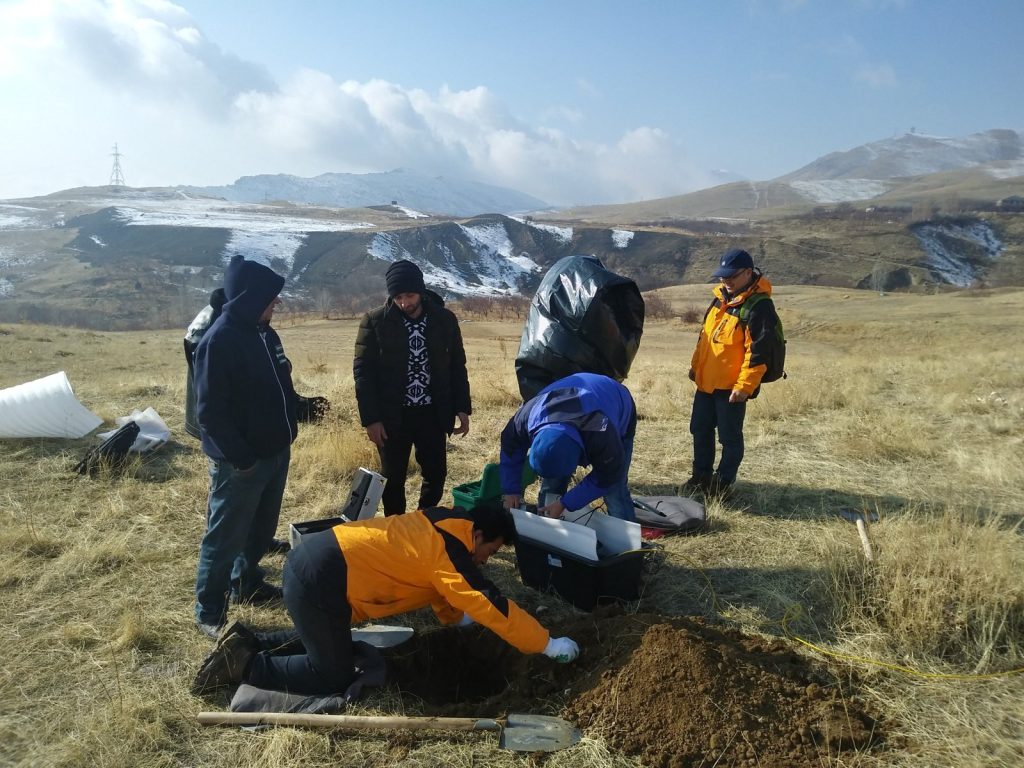 Placing the equipment